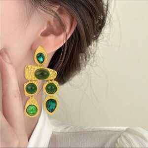 Bohemian drop earrings A134
